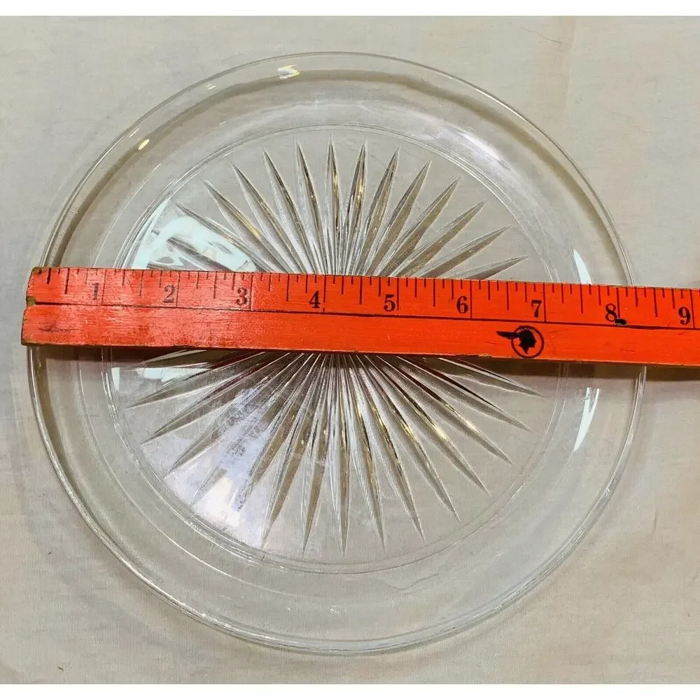 Vintage Glass Plate 8.25